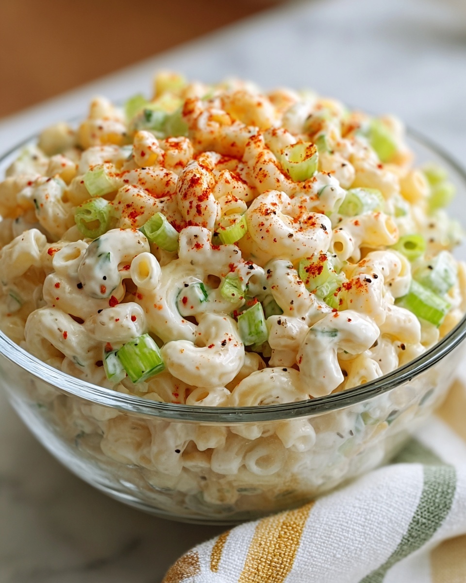 Creamy Macaroni Salad Recipe - Recipe Image