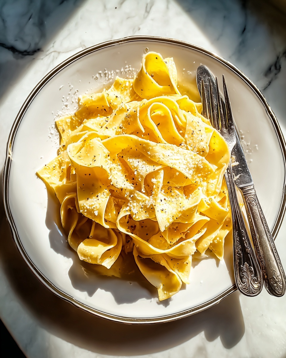 Pappardelle al Limone Recipe - Recipe Image