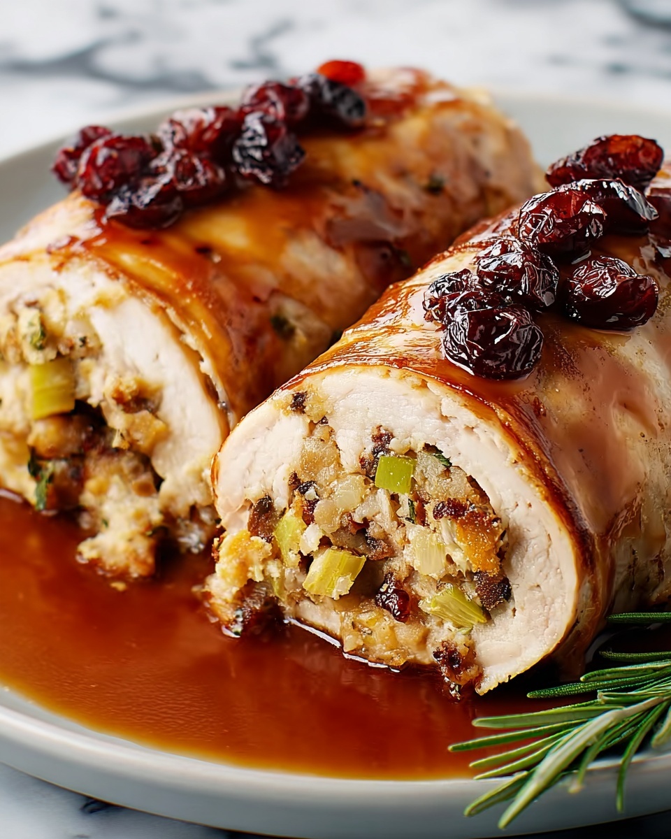 Turkey & Stuffing Roll-Ups Recipe - Recipe Image
