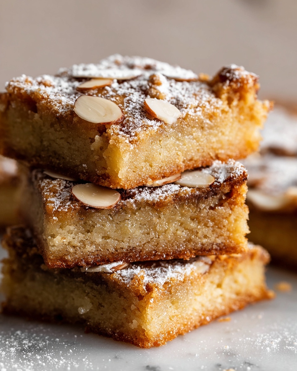 Almond Croissant Blondies Recipe - Recipe Image