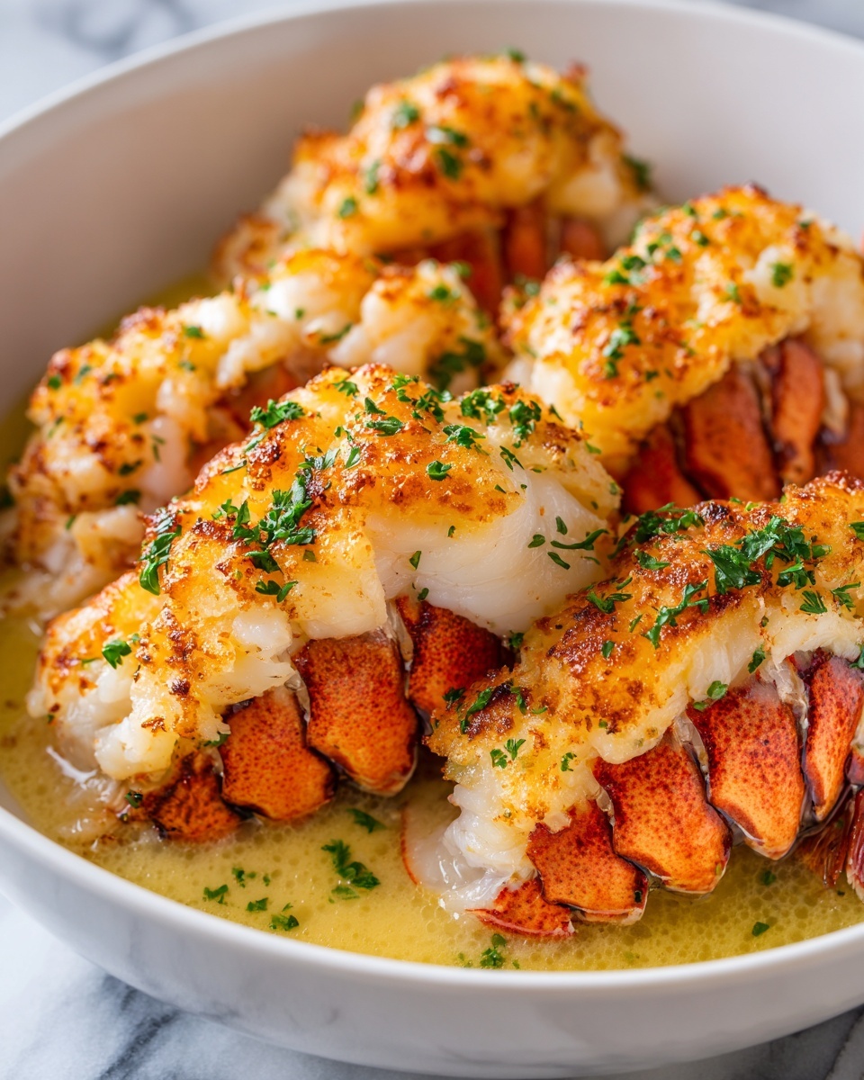 Crispy Lobster Bites with Garlic Butter Sauce Recipe - Recipe Image