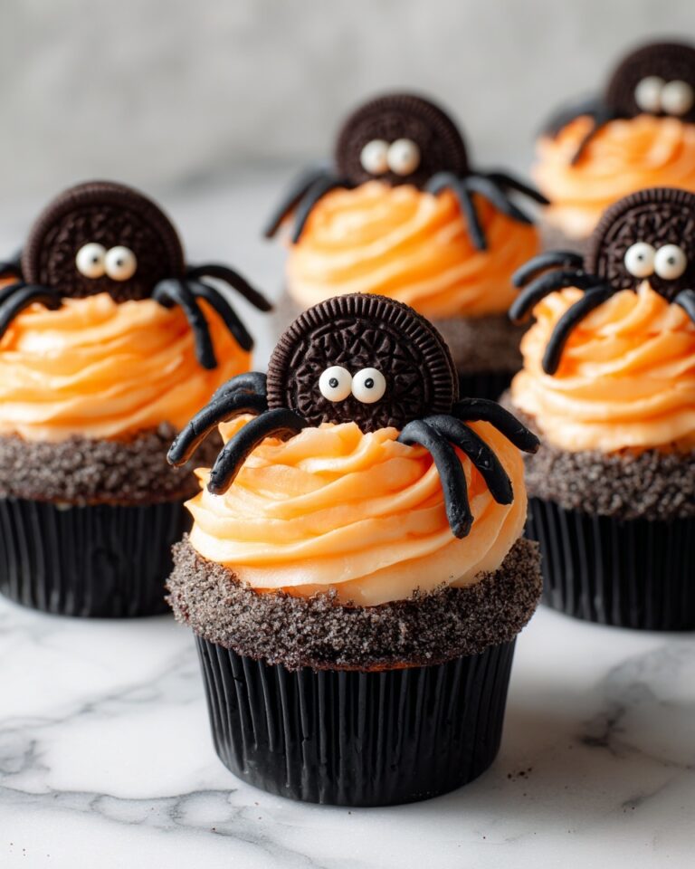 Cookies & Scream Spider Cupcakes Recipe