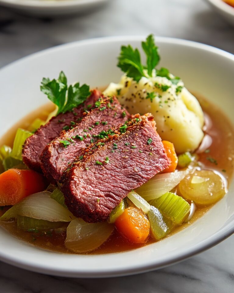 Traditional Irish Corned Beef and Cabbage Recipe for St. Patrick’s Day Recipe