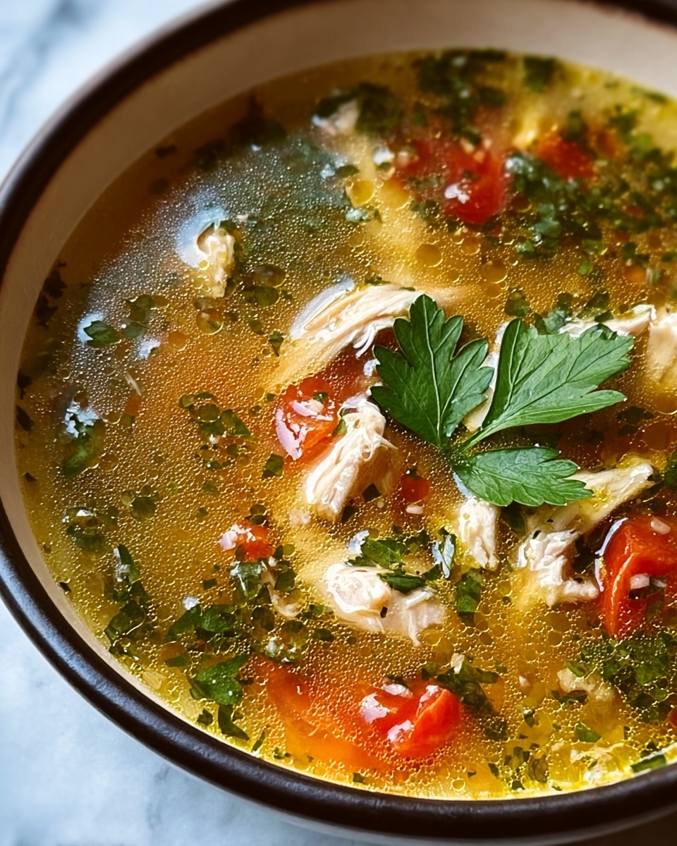 Easy Green Chili Chicken Soup Recipe - Recipe Image