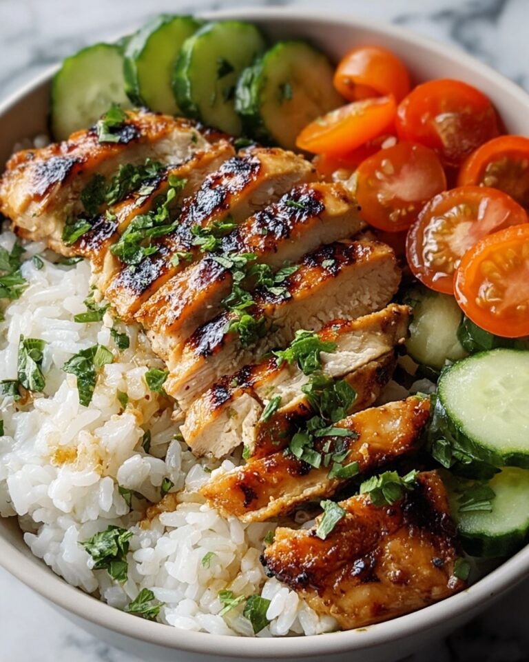 Grilled Chicken Rice Bowl Recipe