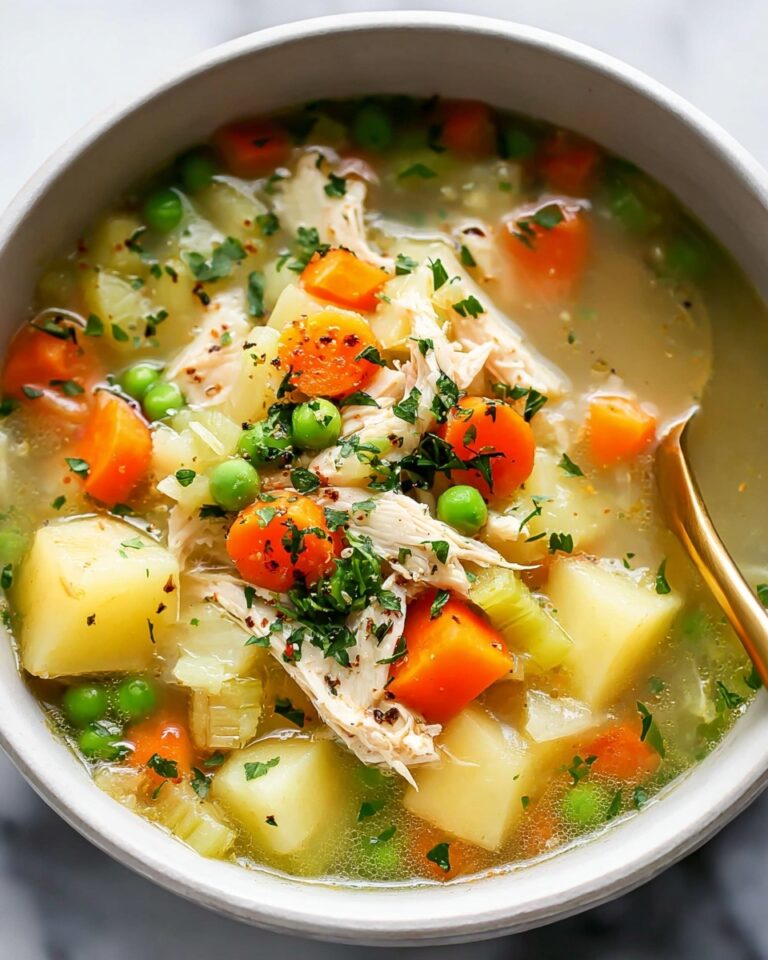 Crockpot Chicken Vegetable Soup Recipe