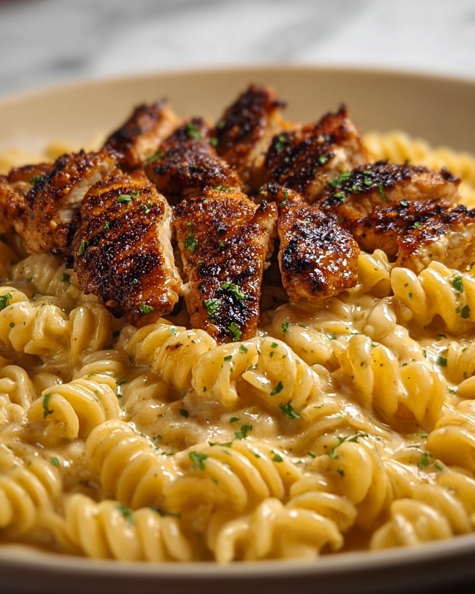 Spicy Cajun Honey Butter Chicken & Pasta Recipe - Recipe Image