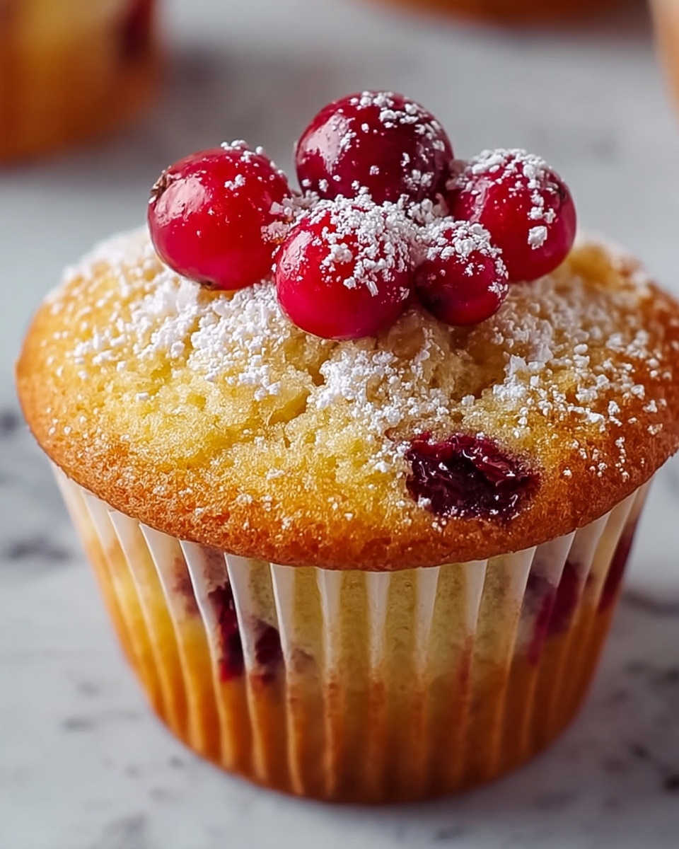 Cranberry Orange Muffins Recipe - Recipe Image