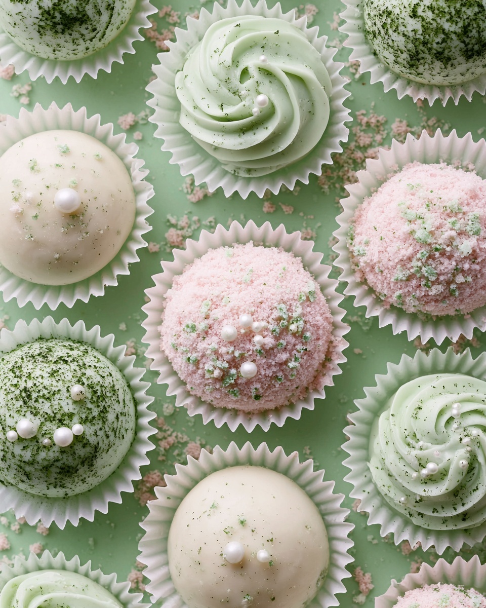 Minty Snowball Cookies Recipe - Recipe Image