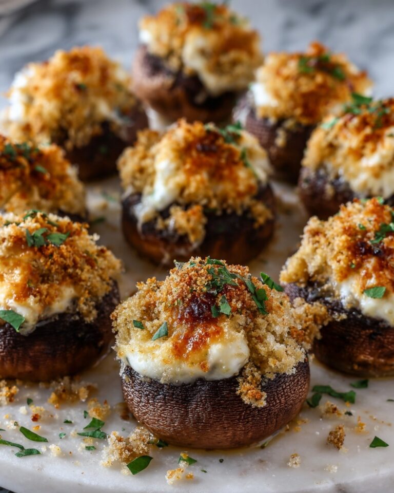 Sausage Stuffed Mushrooms Recipe