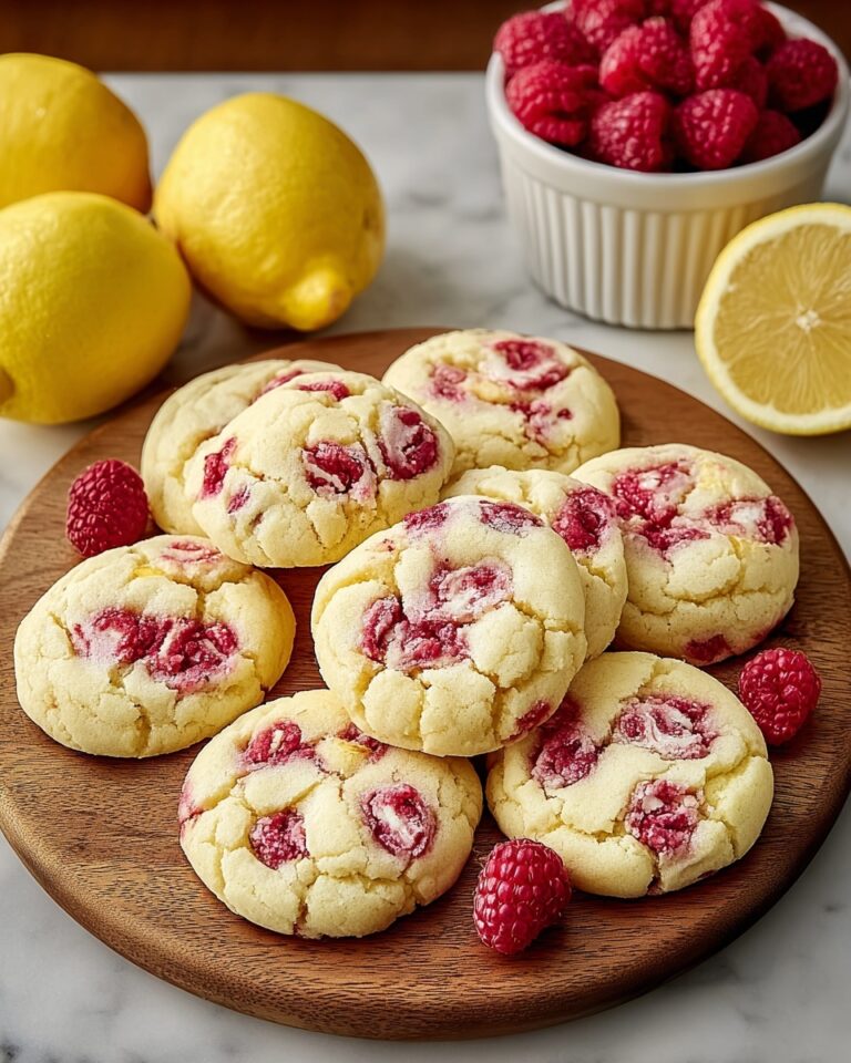 Lemon Raspberry Cookies Recipe