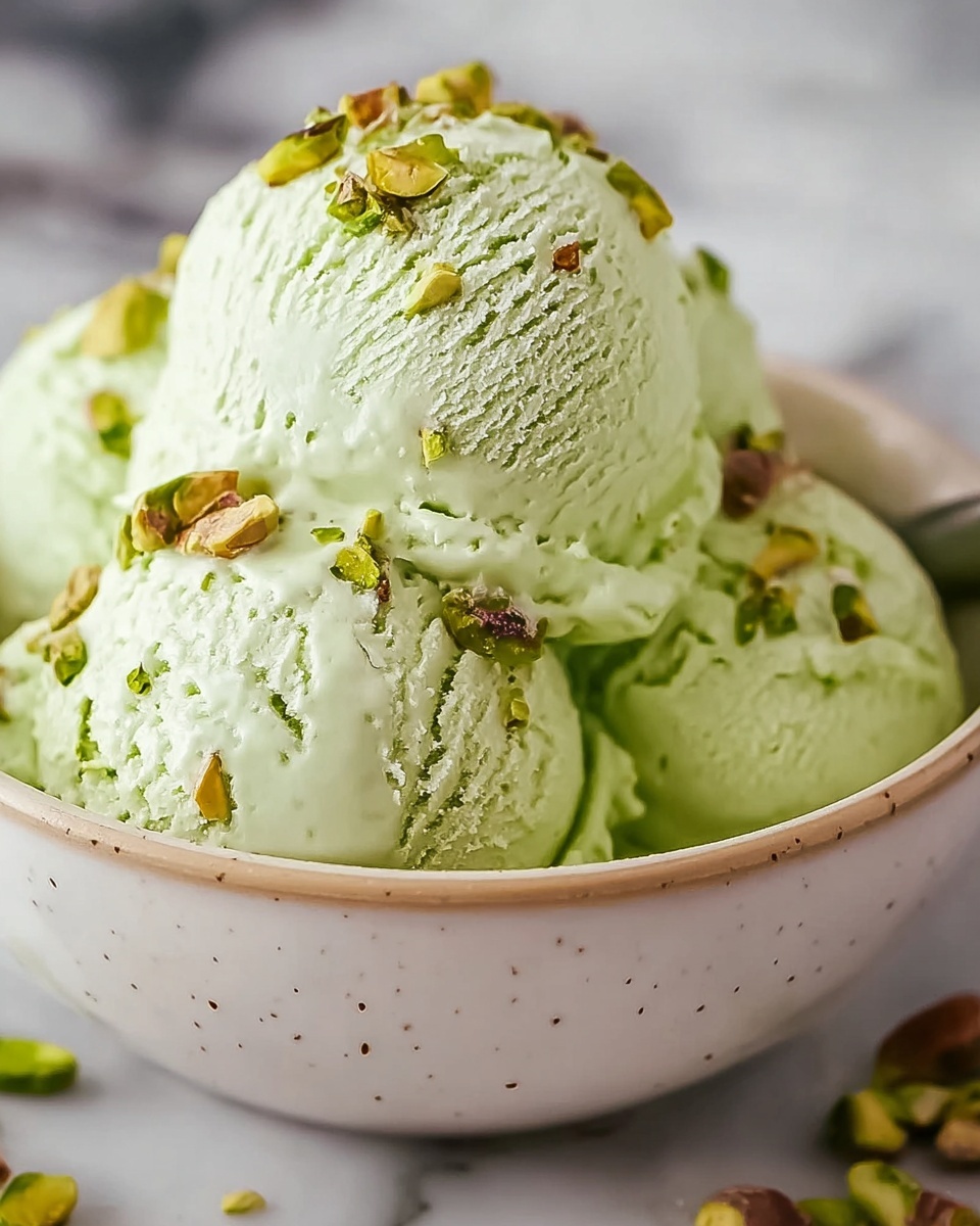 High Protein Pistachio Ice Cream Recipe - Recipe Image