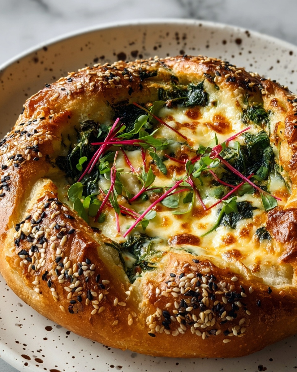 Sesame Khachapuri Recipe - Recipe Image