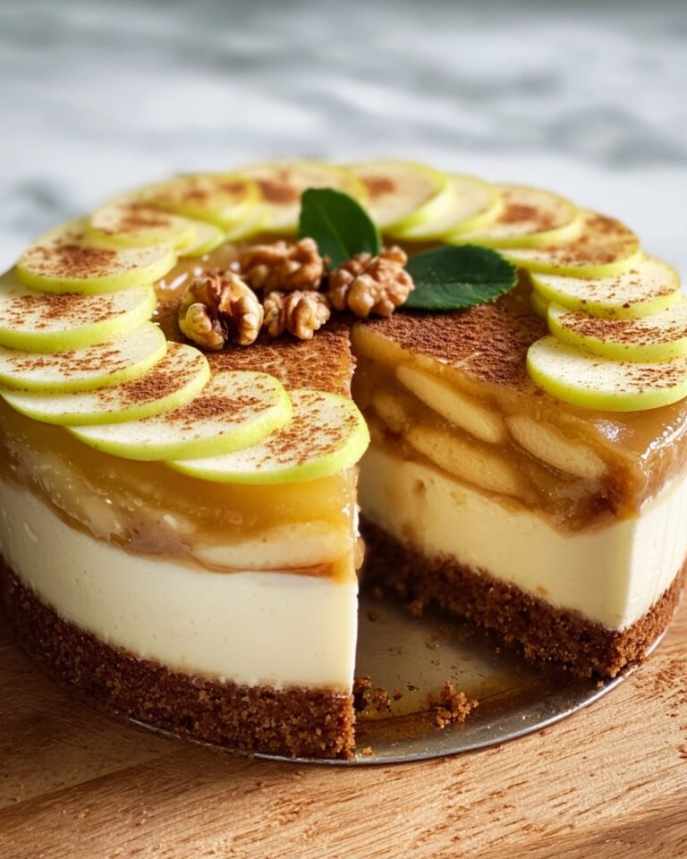 Apple Pie Stuffed Cheesecake Recipe