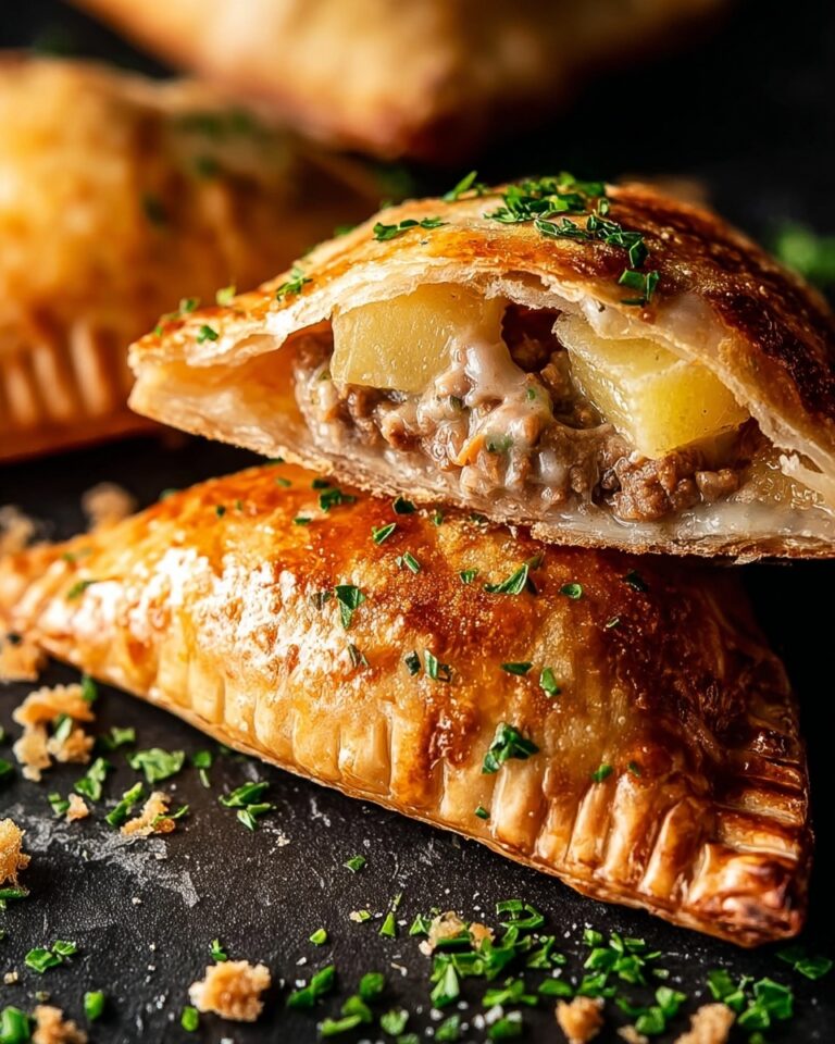 Cajun Potato and Cheddar Sausage Hand Pies Recipe