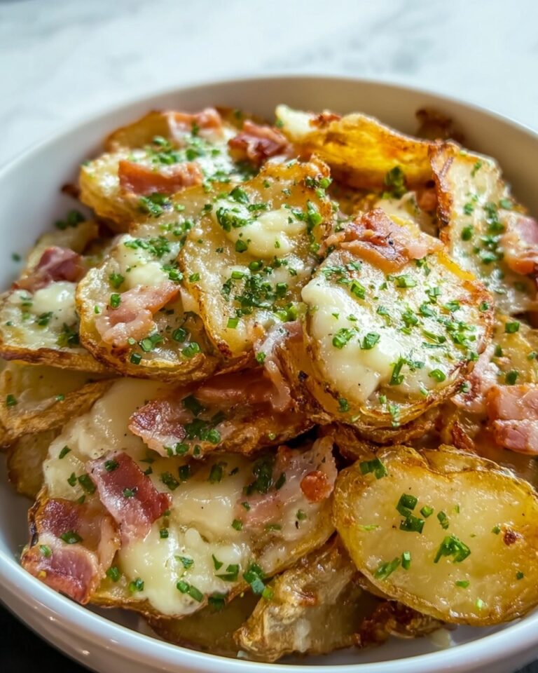 Loaded Cheddar Bacon Crispy Potato Chips Recipe