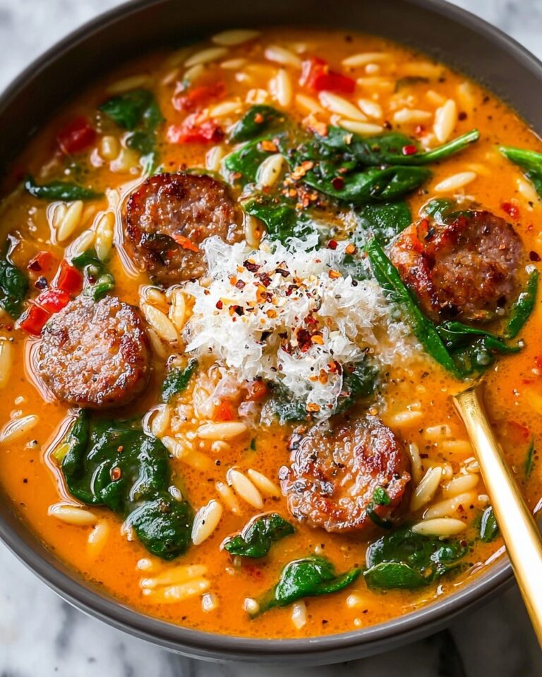 Marry Me Sausage Orzo Soup Recipe