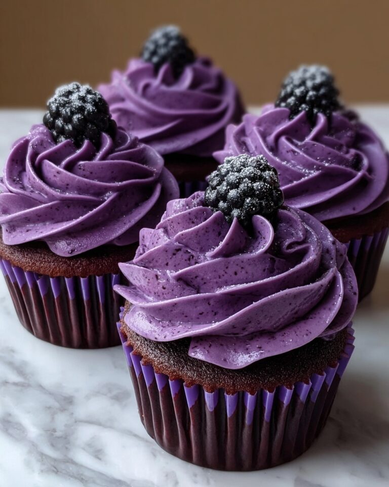Purple Velvet Cupcakes Recipe