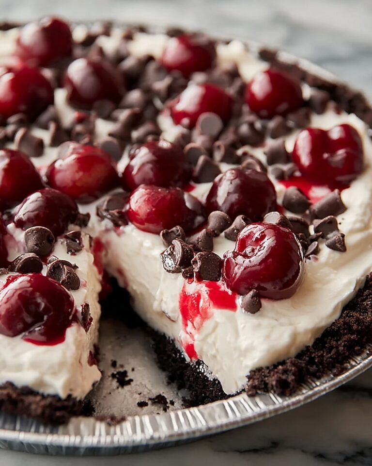 Cherry Chocolate Chip Ice Cream Pie Recipe