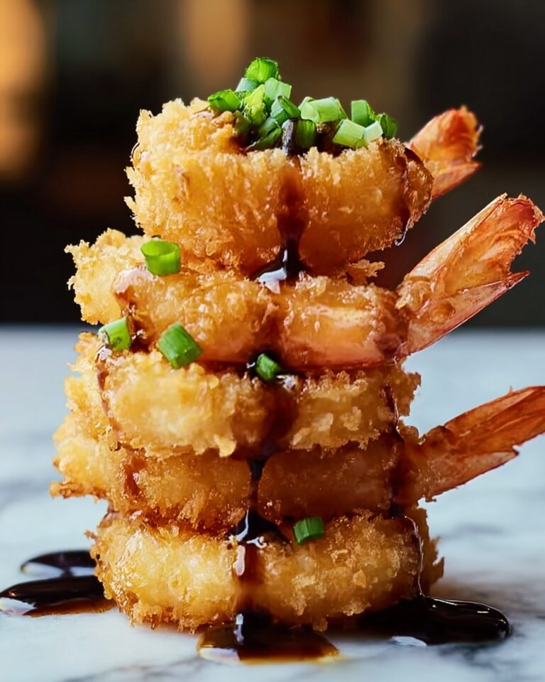 Shrimp Tempura Sushi Stack Recipe