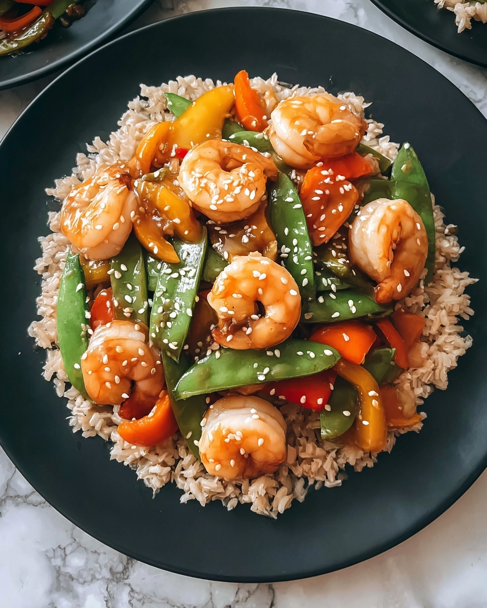 Healthy Stir-Fry Shrimp Recipe - Recipe Image