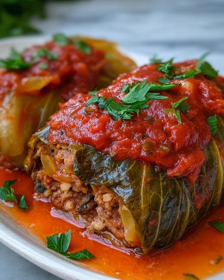 Old-Fashioned Stuffed Cabbage Rolls Recipe