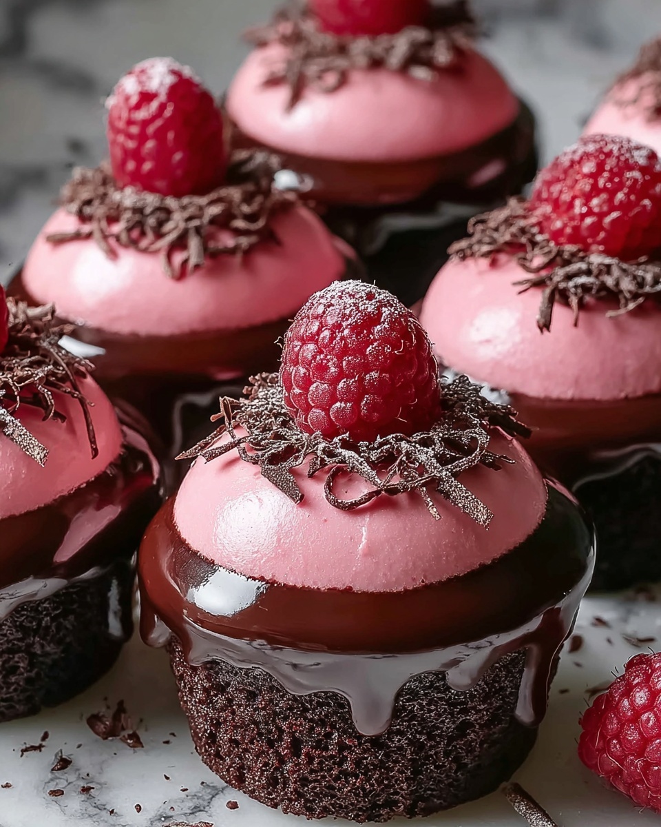 Marry Me No Bake Raspberry Chocolate Mousse Cups Recipe - Recipe Image