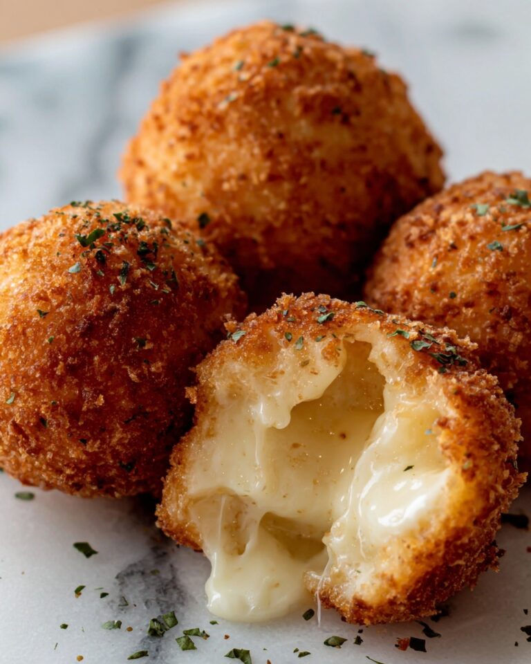 Cheesy Italian Arancini Balls Recipe