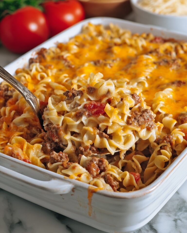 Amish Country Casserole (Hearty Homestyle Beef and Noodle Bake) Recipe