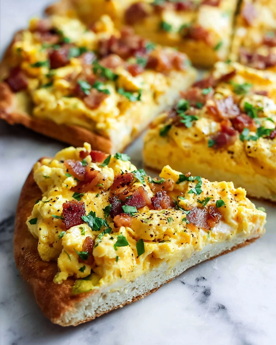 Easy Breakfast Pizza on a Tortilla Recipe - Recipe Image
