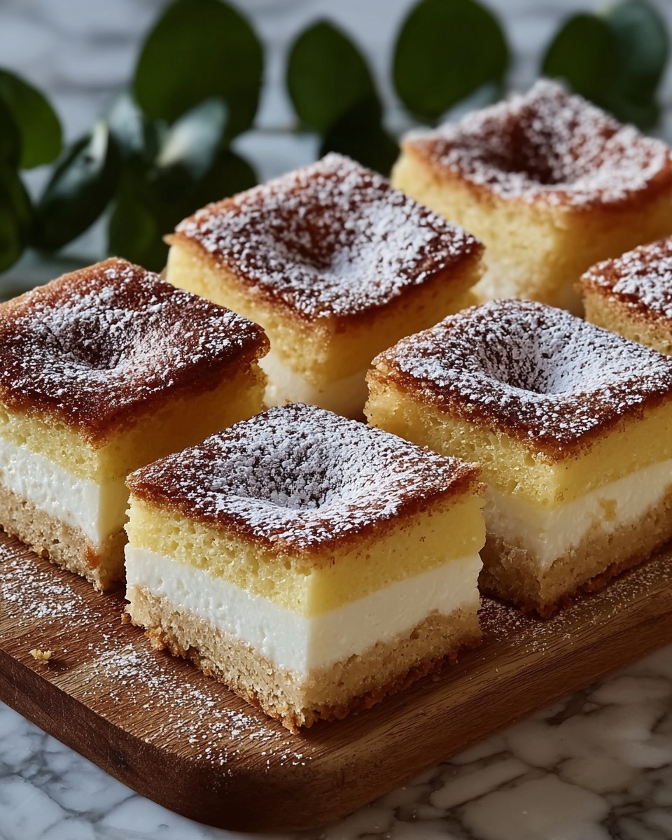 Cinnamon Churro Cheesecake Bars Recipe - Recipe Image
