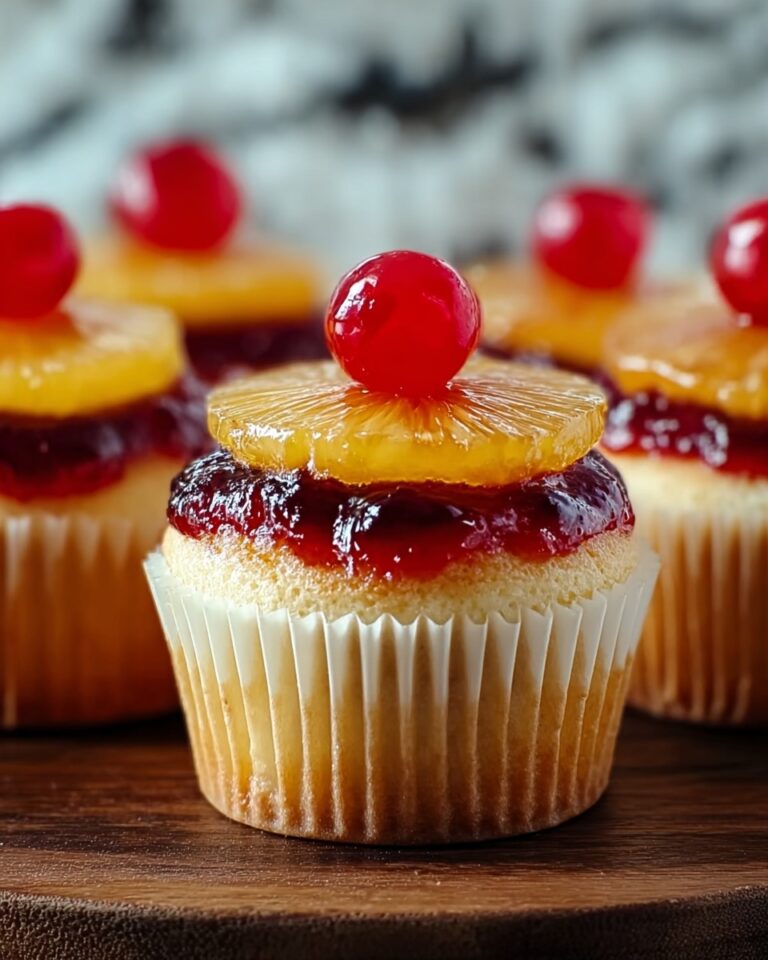 Pineapple Upside-Down Cupcakes Recipe