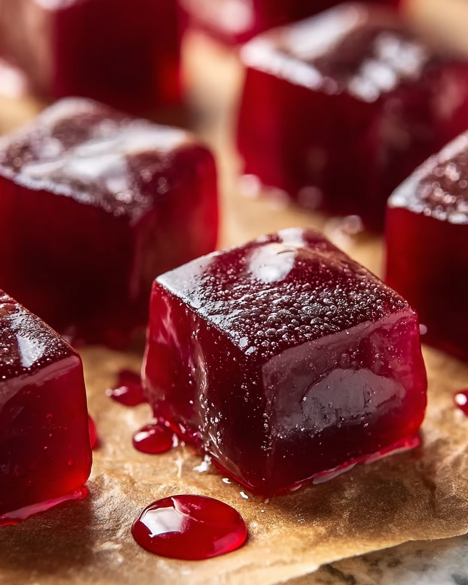 Pomegranate Caramels Recipe - Recipe Image