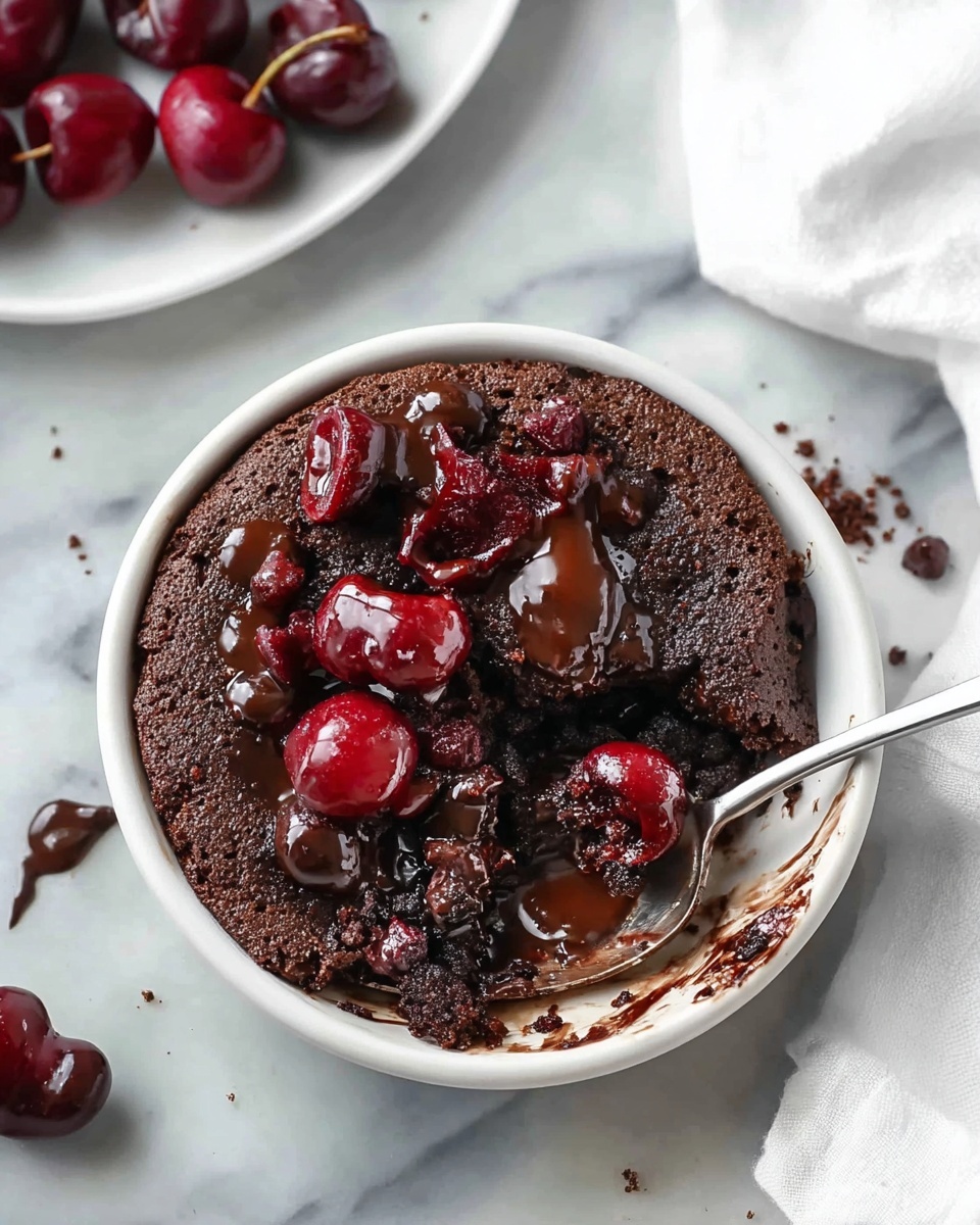 Chocolate Cherry Dump Cake Recipe - Recipe Image