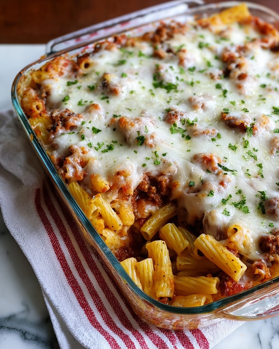 Delicious Meatless Baked Ziti Recipe - Recipe Image