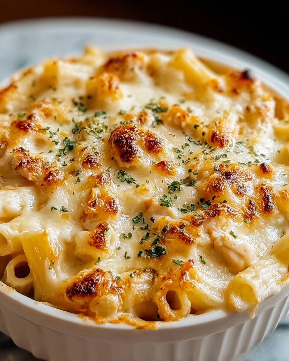 One-Pot Chicken Parmesan Mac & Cheese Recipe - Recipe Image