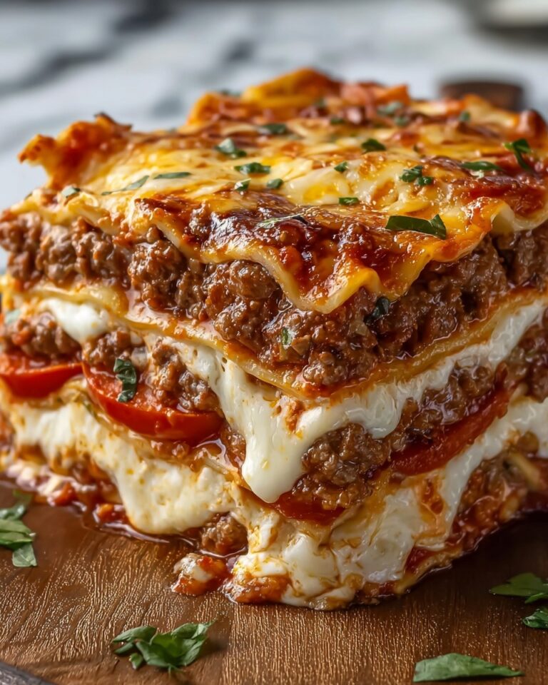 Ultimate Cheesy Pizza Burger Bake Recipe