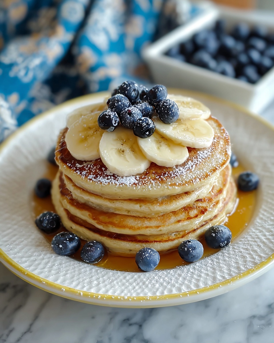 Fluffy Greek Yogurt Pancakes Recipe - Recipe Image