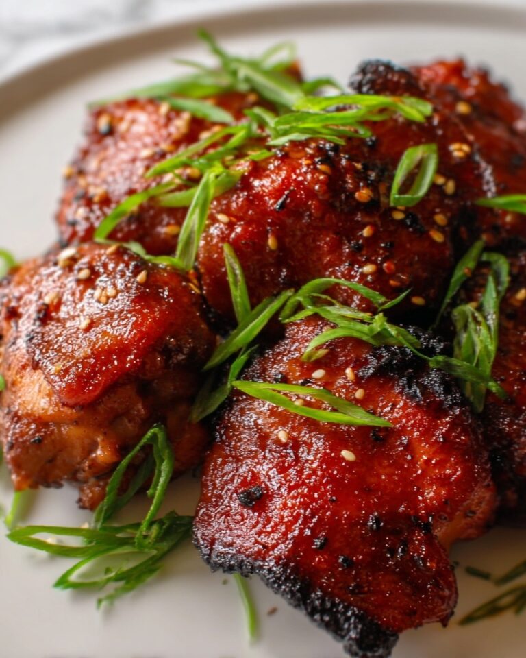 Sticky Sweet Chili Chicken Thighs Recipe