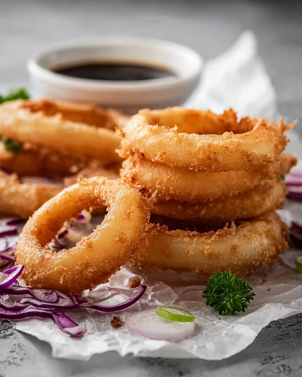 Crispy Homemade Onion Rings Recipe - Recipe Image