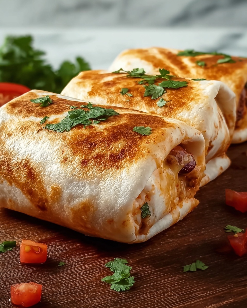 Baked Chicken Chimichangas Recipe - Recipe Image