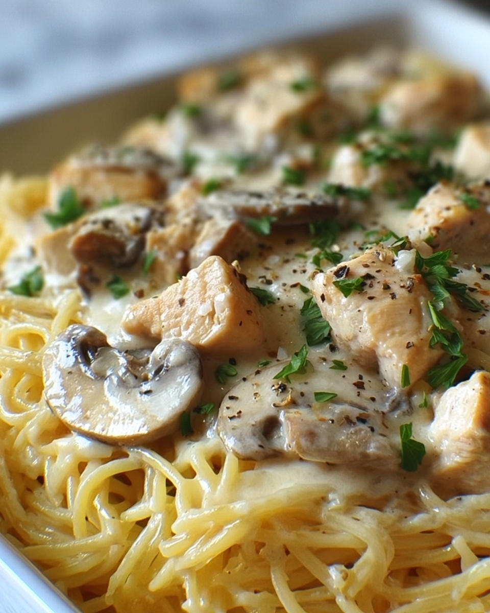 Easy Chicken Tetrazzini Recipe - Recipe Image