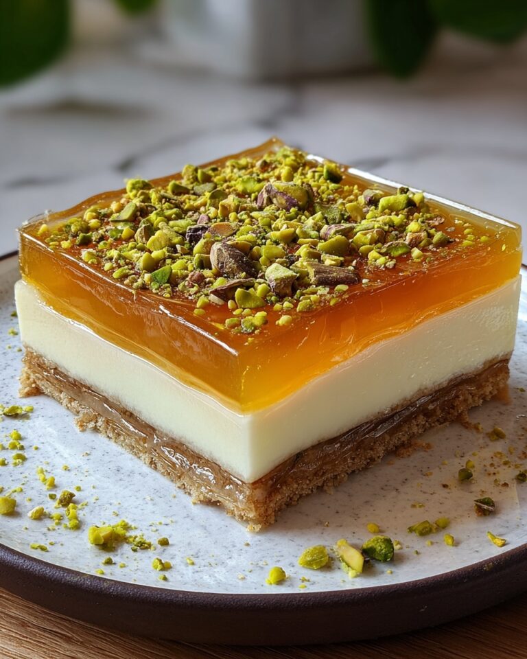 Honey Pistachio Baklava Cheesecake Recipe