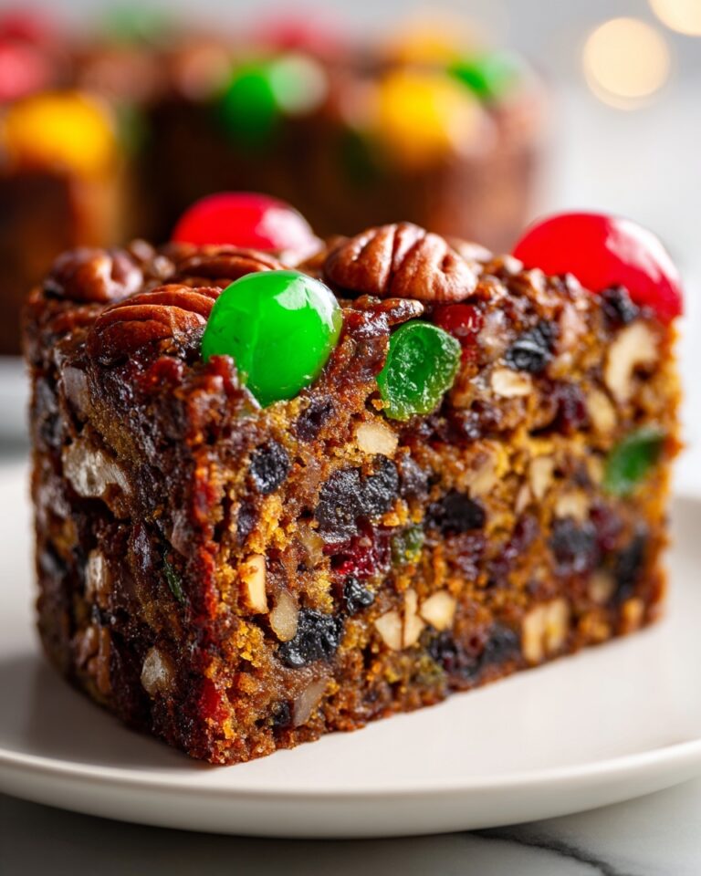 Traditional Christmas Fruit Cake Recipe