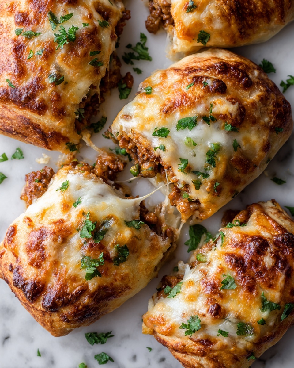 Garlic Bread Taco Bites Recipe - Recipe Image