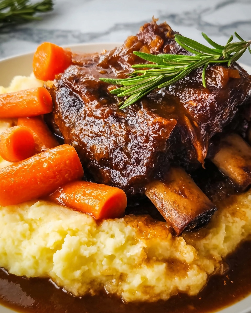 Braised Lamb Shanks with Root Vegetables Recipe - Recipe Image