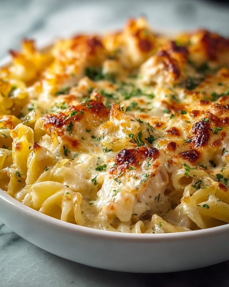 Old-Fashioned Chicken and Noodles Casserole Recipe