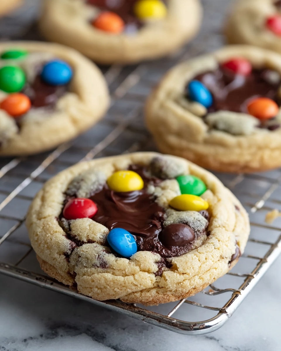 Soft and Chewy Triple Chocolate M&M Cookies Recipe - Recipe Image