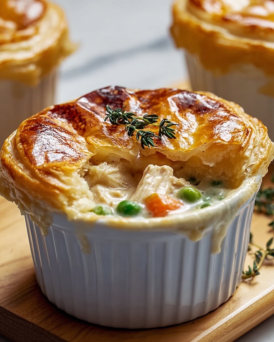 Creamy Chicken Pot Pie Recipe - Recipe Image