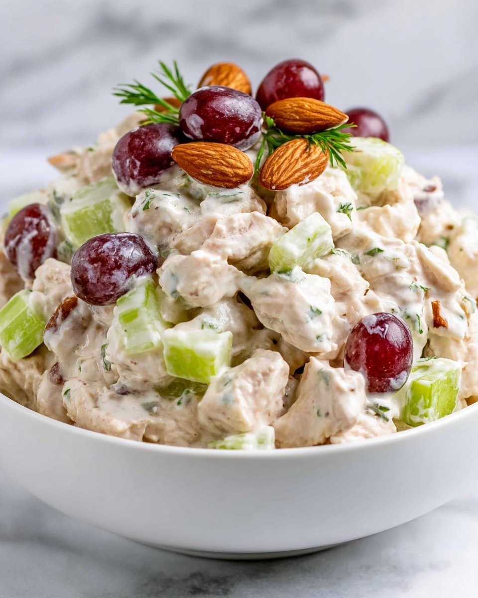 Chicken Salad with Grapes and Walnuts Recipe - Recipe Image
